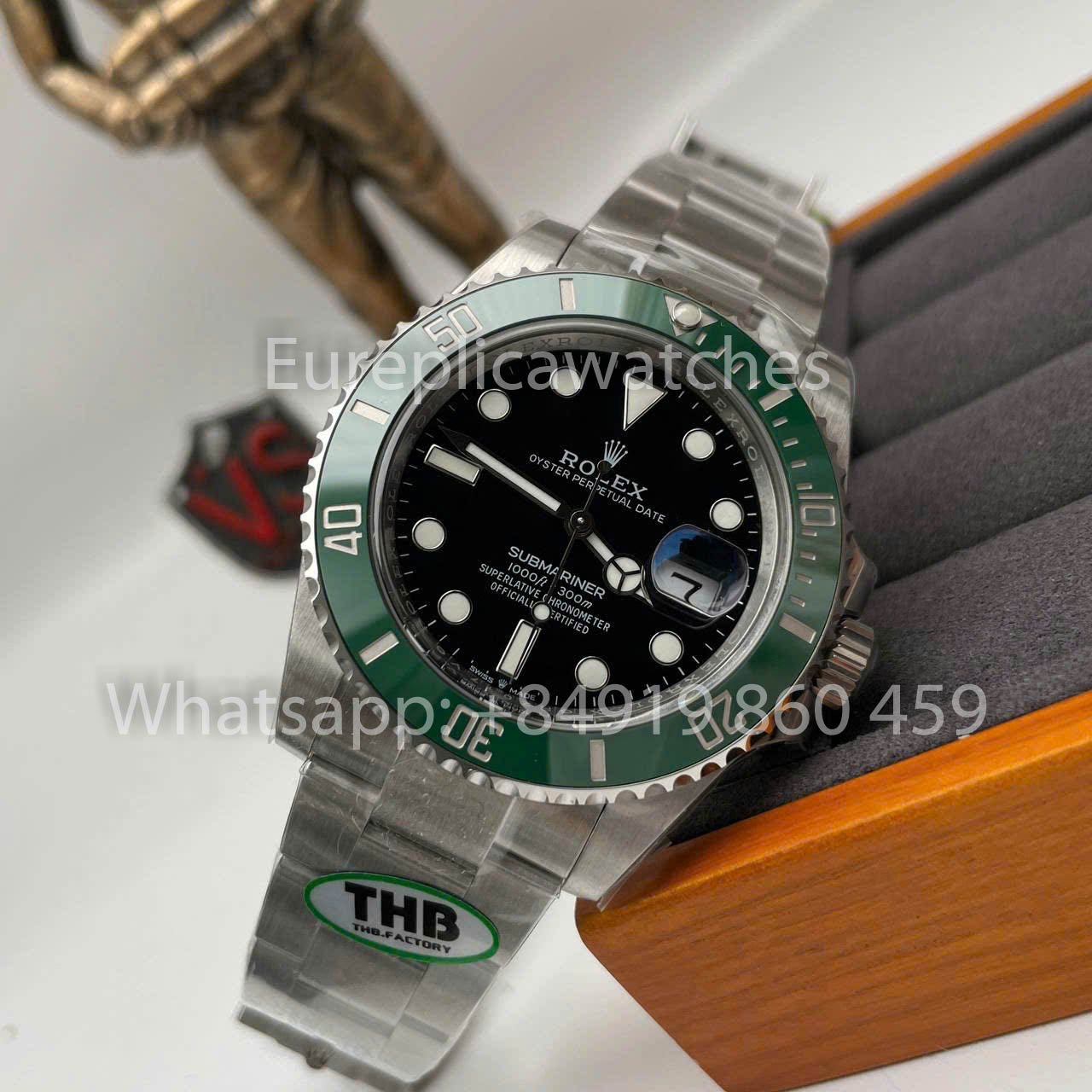Rolex Submariner M126610LV-0002 Kermit 1:1 Super Clone THB Fabrica