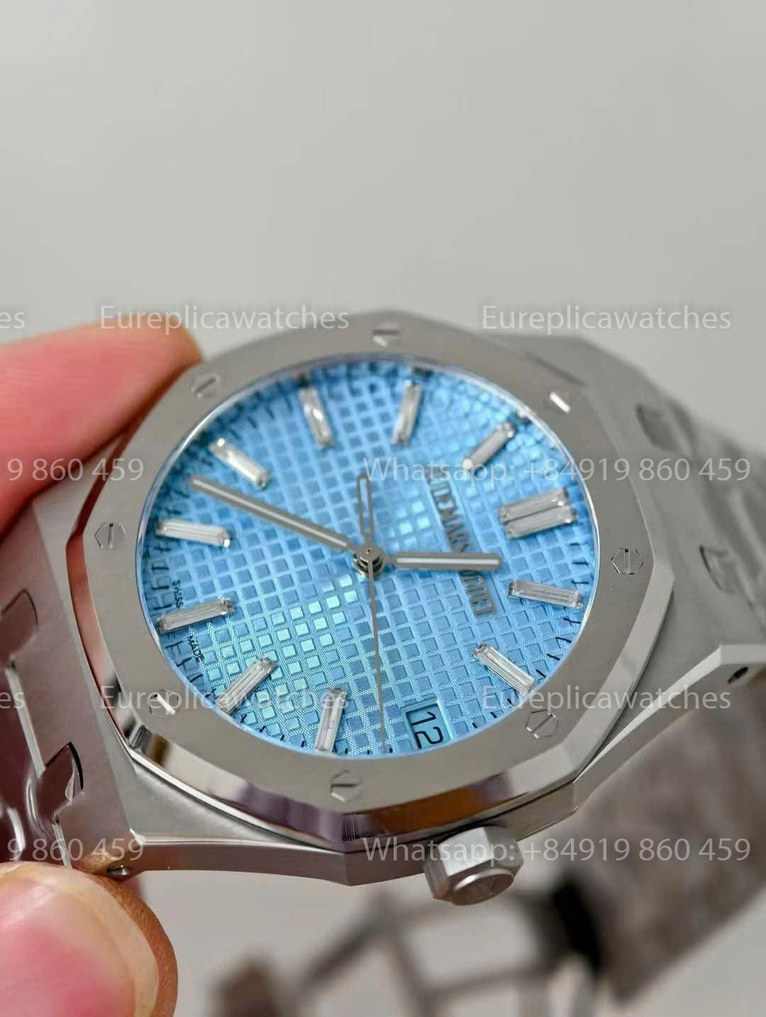 Audemars Piguet Royal Oak 15510ST Grande Tapisserie Smoky Blue Dial versione migliore 1:1 ZF Fabbrica