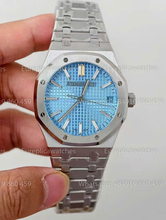 Audemars Piguet Royal Oak 15510ST Grande Tapisserie Smoky Blue Dial versione migliore 1:1 ZF Fabbrica