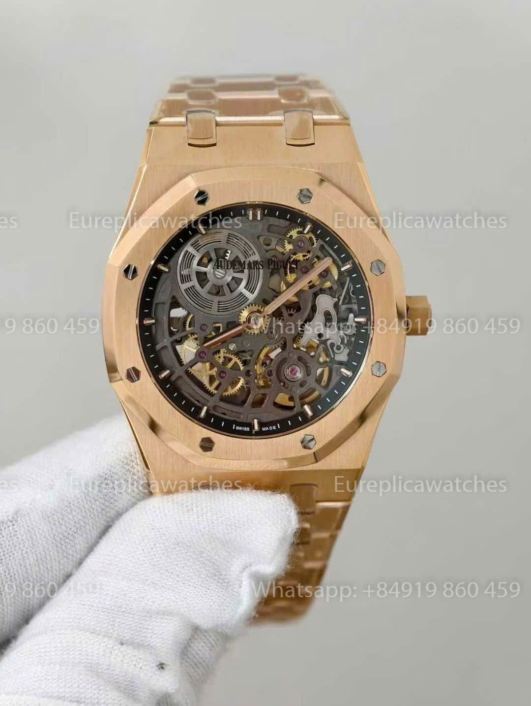 Audemars Piguet Royal Oak 16204OR.OO.1240OR.01 Skeleton Dial versione migliore 1:1 ZF Fabbrica