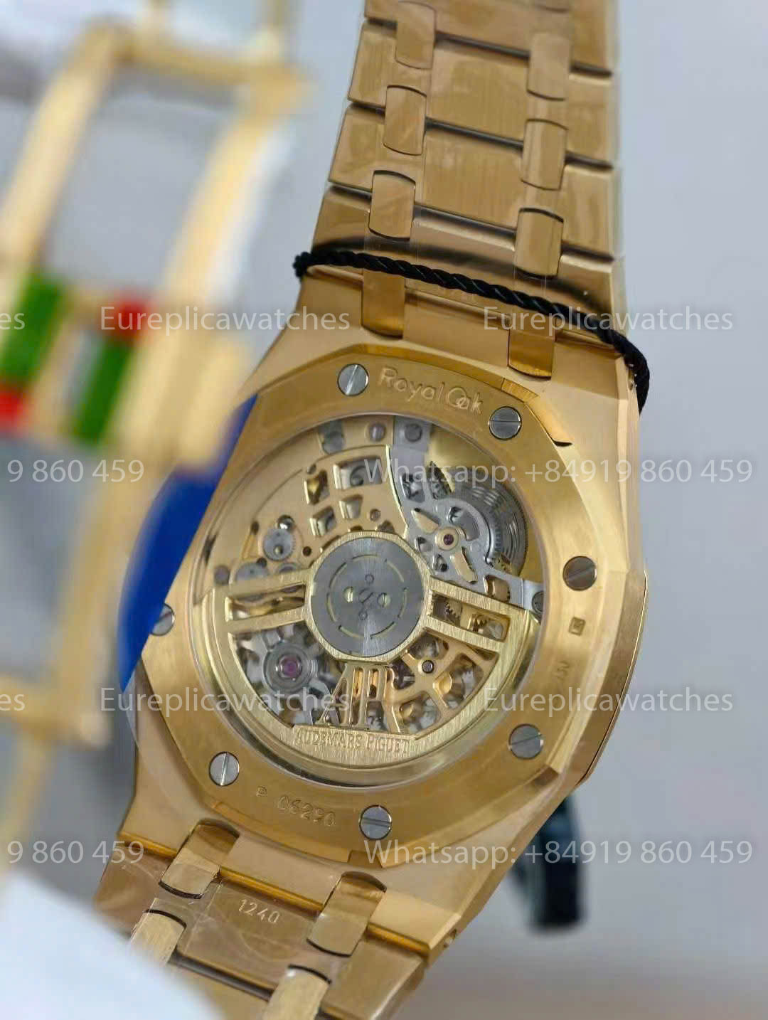 Audemars Piguet Royal Oak 16204BA.OO.1240BA.01 Skeleton Dial versione migliore 1:1 ZF Fabbrica