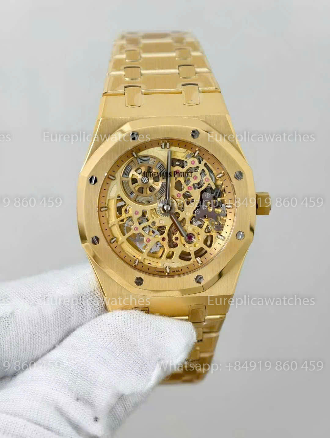 Audemars Piguet Royal Oak 16204BA.OO.1240BA.01 Skeleton Dial versione migliore 1:1 ZF Fabbrica