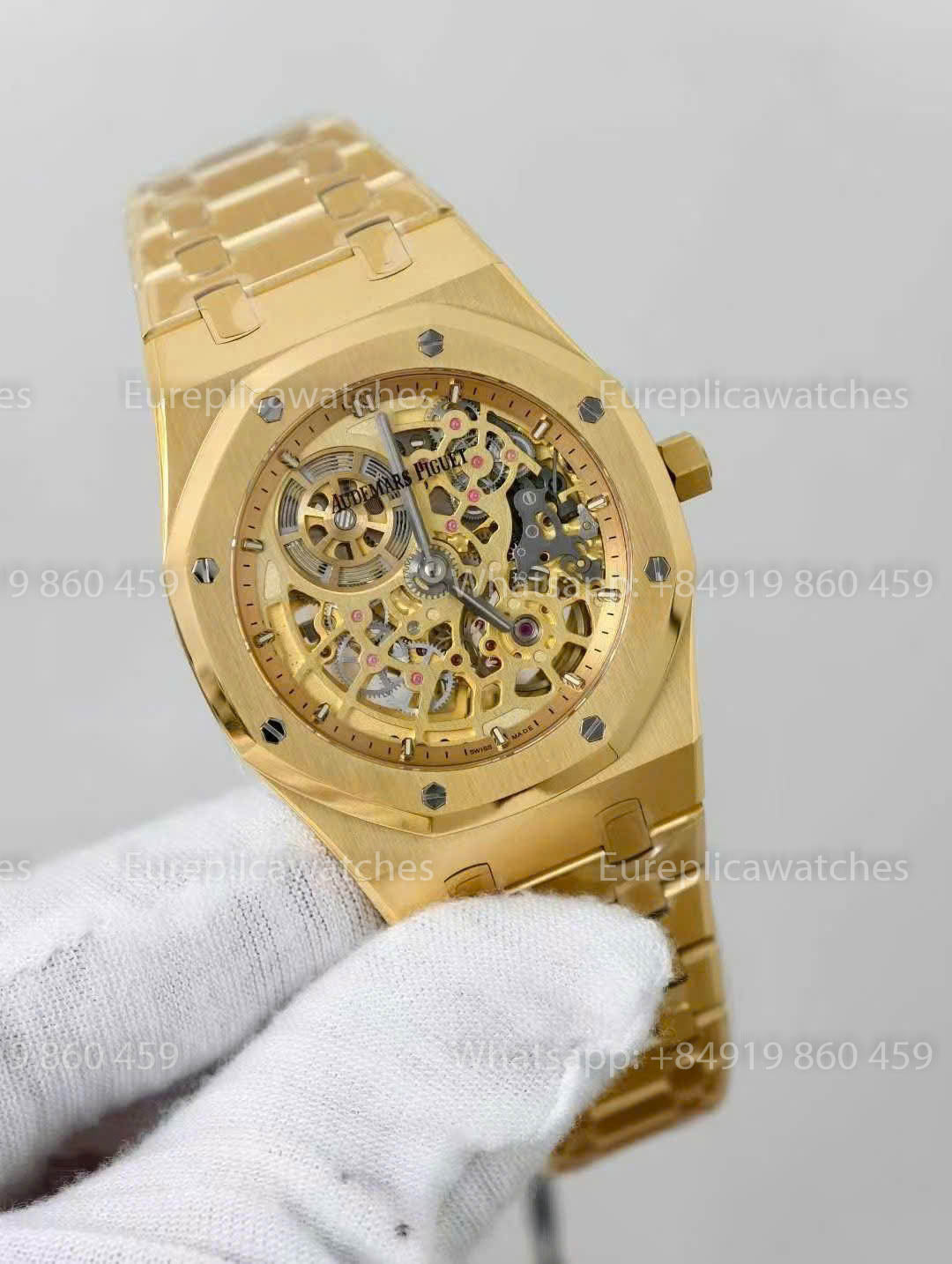 Audemars Piguet Royal Oak 16204BA.OO.1240BA.01 Skeleton Dial versione migliore 1:1 ZF Fabbrica