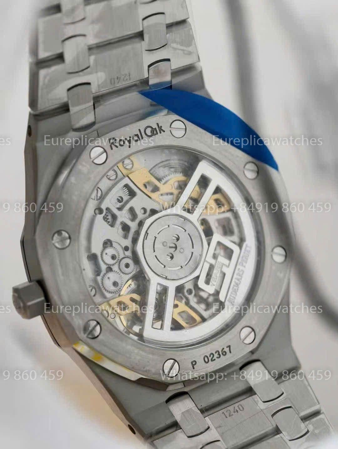 Audemars Piguet Royal Oak 16204ST.OO.1240ST.01 Skeleton Dial versione migliore 1:1 ZF Fabbrica