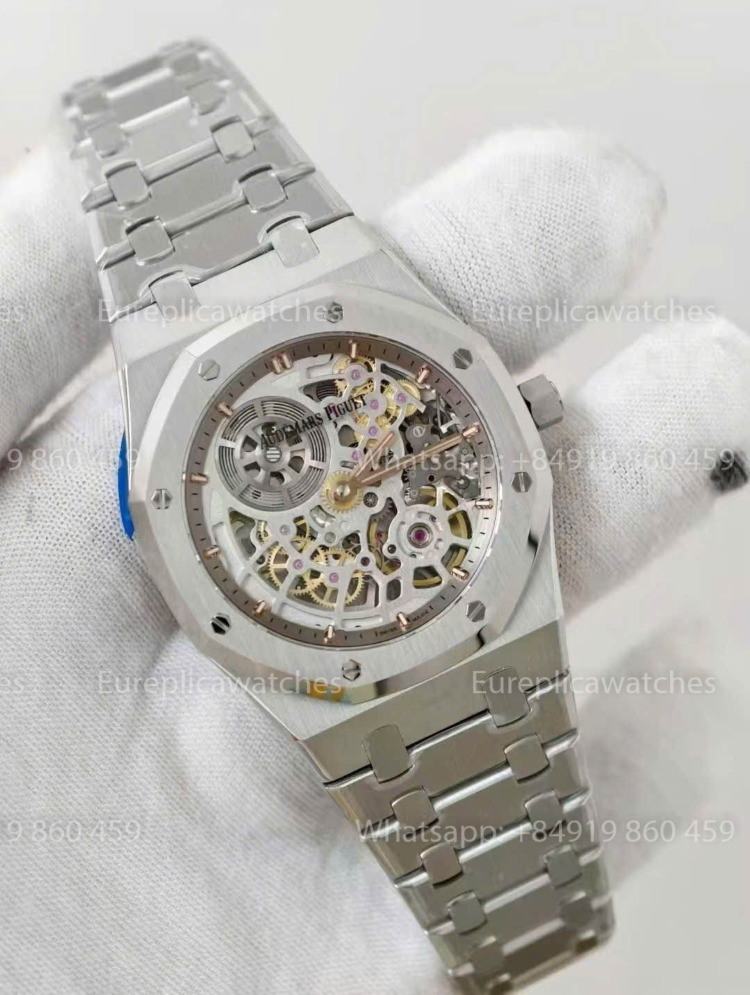 Audemars Piguet Royal Oak 16204ST.OO.1240ST.01 Skeleton Dial versione migliore 1:1 ZF Fabbrica