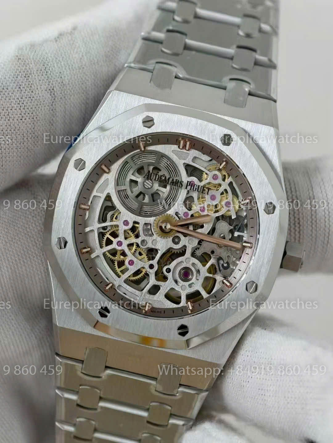 Audemars Piguet Royal Oak 16204ST.OO.1240ST.01 Skeleton Dial versione migliore 1:1 ZF Fabbrica