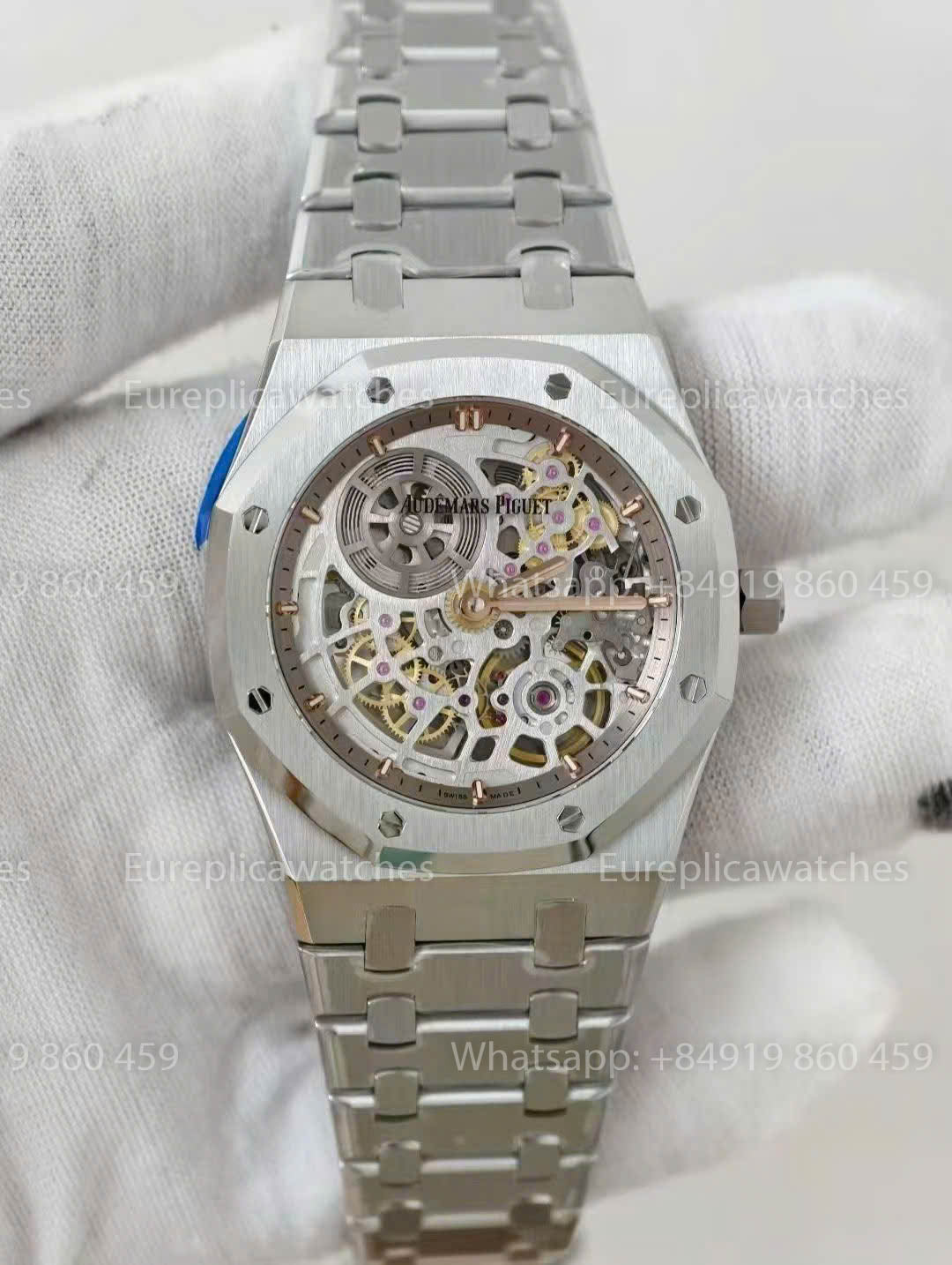 Audemars Piguet Royal Oak 16204ST.OO.1240ST.01 Skeleton Dial versione migliore 1:1 ZF Fabbrica