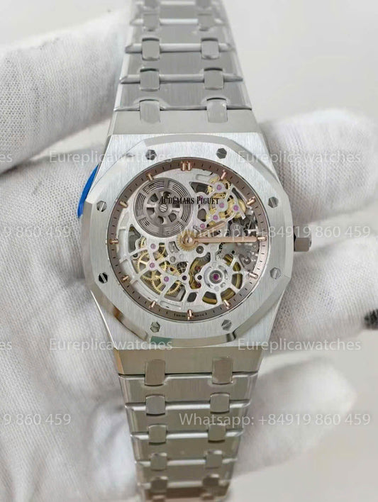 Audemars Piguet Royal Oak 16204ST.OO.1240ST.01 Skeleton Dial versione migliore 1:1 ZF Fabbrica