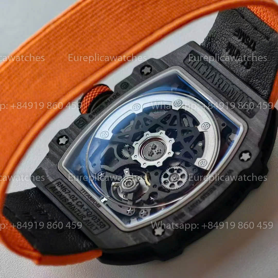 Replica Richard Mille RM67-02 McLaren TPT Lando Norris VAF Factory miglior versione 1:1